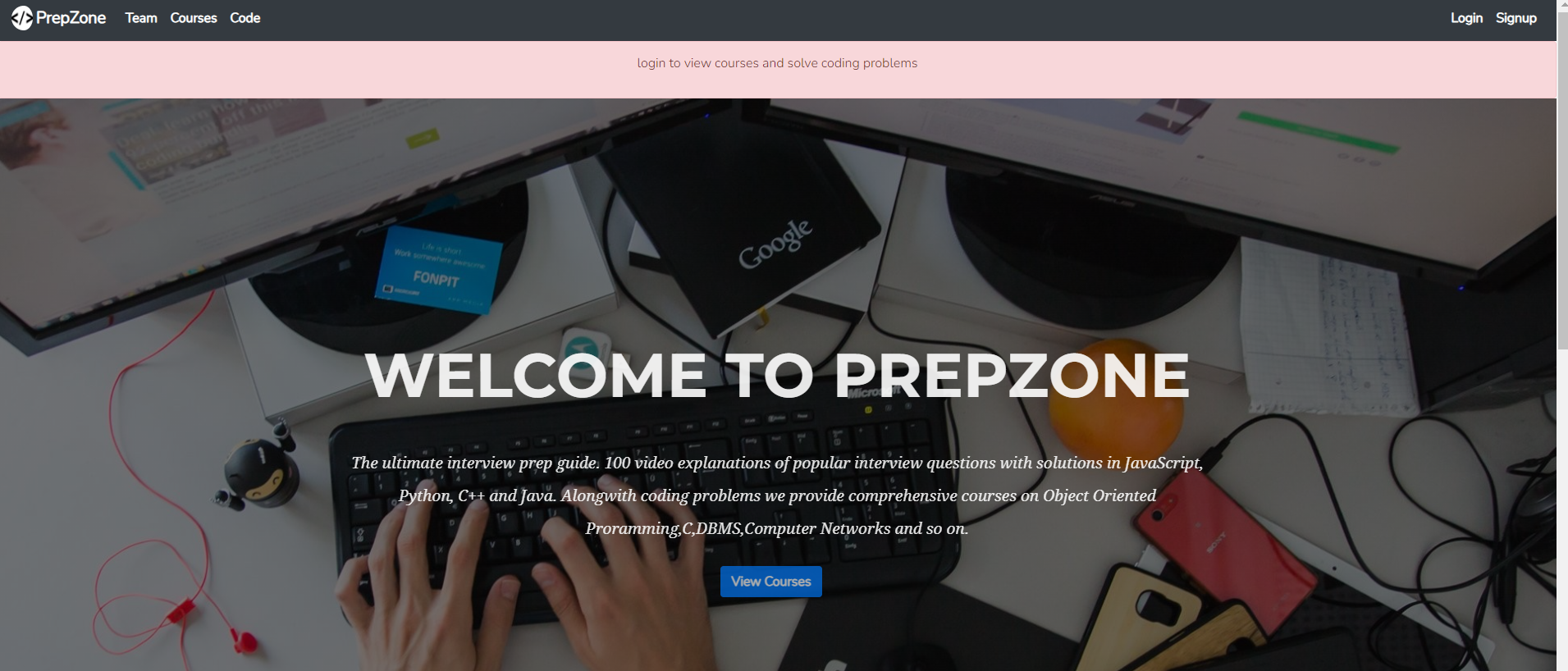 prepZone